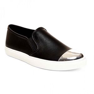 Steve Madden’s Eleete Cap-Toe Slip on Sneaker